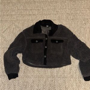 Women's Black Fleece Jacket